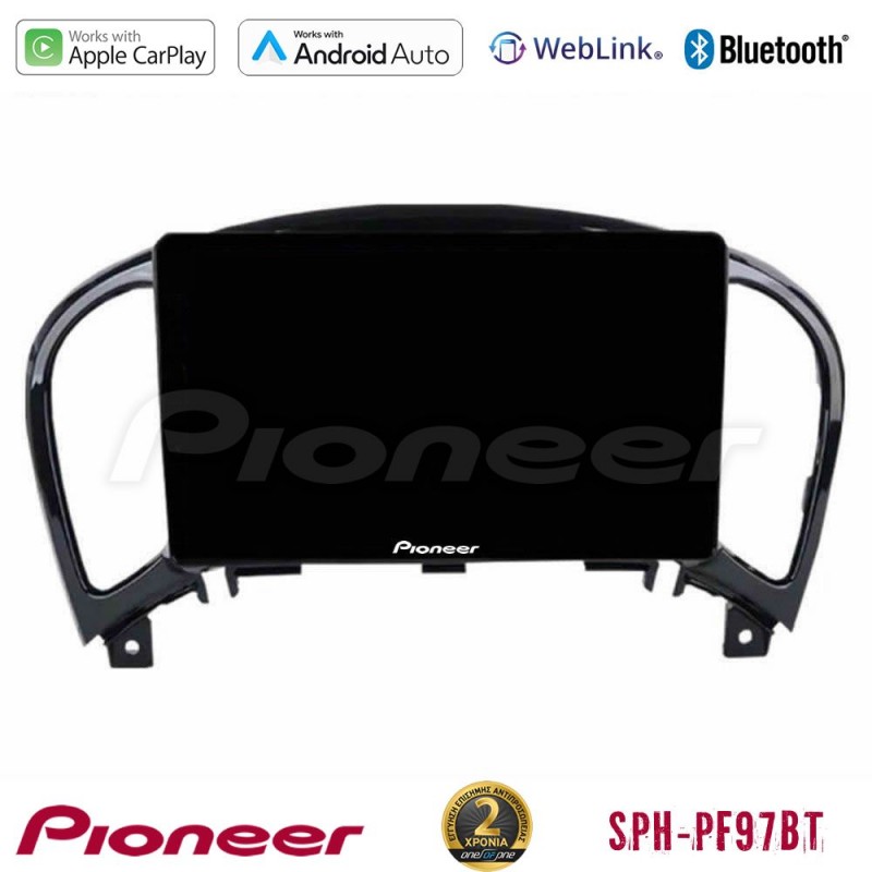 Pioneer SPH-PF97BT Series    Nissan Juke Multimedia Station 9