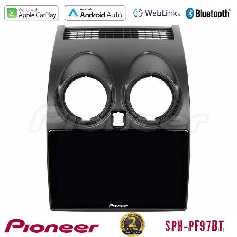 Pioneer SPH-PF97BT Series    Nissan Qashqai J10 Multimedia Station 9