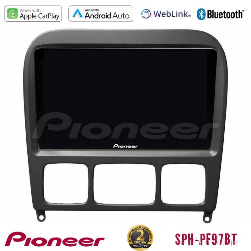 Pioneer SPH-PF97BT Series    Mercedes S Class 1999-2004 (W220) Multimedia Station 9