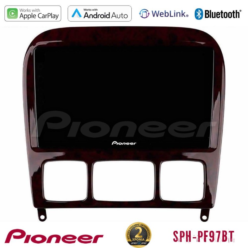 Pioneer SPH-PF97BT Series    Mercedes S Class 1999-2004 (W220) Multimedia Station 9