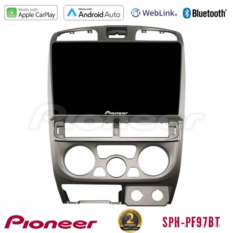 Pioneer SPH-PF97BT Series    Isuzu D-Max 2004-2006 Multimedia Station 9