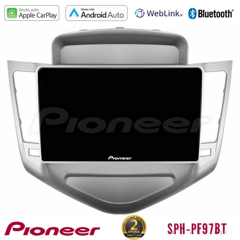 Pioneer SPH-PF97BT Series    Chevrolet Cruze 2009-2012 Multimedia Station 9