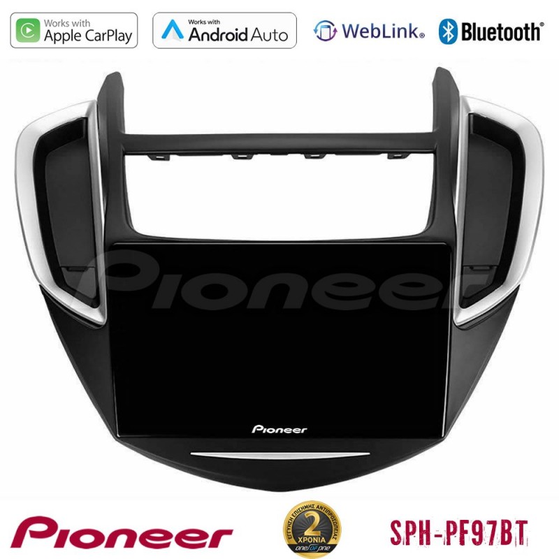 Pioneer SPH-PF97BT Series    Chevrolet Trax 2013-2020 Multimedia Station 9