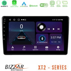 Bizzar XT2 Series 4Core Android13 2+32GB Alfa Romeo 159/Brera/Spider Navigation Multimedia Tablet 9