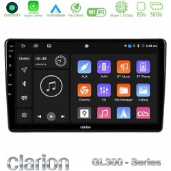 Clarion GL300 Series 4Core Android11 2+32GB Alfa Romeo 159/Brera/Spider Navigation Multimedia Tablet 9