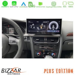 Bizzar Plus Edition Audi A4/A5 (B8) 2008-2015 Android13 8Core (8+128GB) Navigation Multimedia 10.25″ HD Anti-reflection