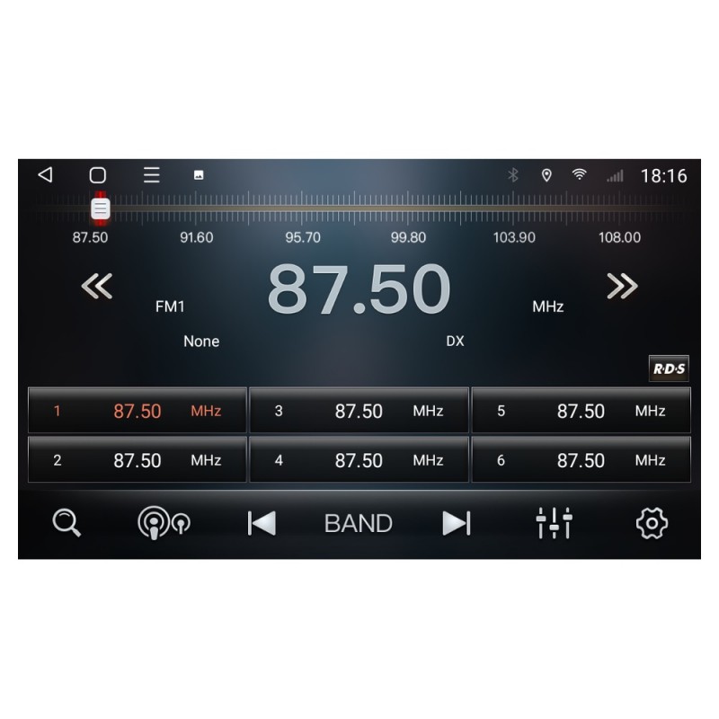 Bizzar FR8 Series Mercedes A/B/Vito/Sprinter Class 8core Android13 2+32GB Navigation Multimedia 9