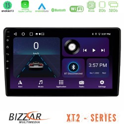 Bizzar XT2 Series Alfa Romeo Mito 2008-2014 4Core Android13 2+32GB Navigation Multimedia Tablet 9