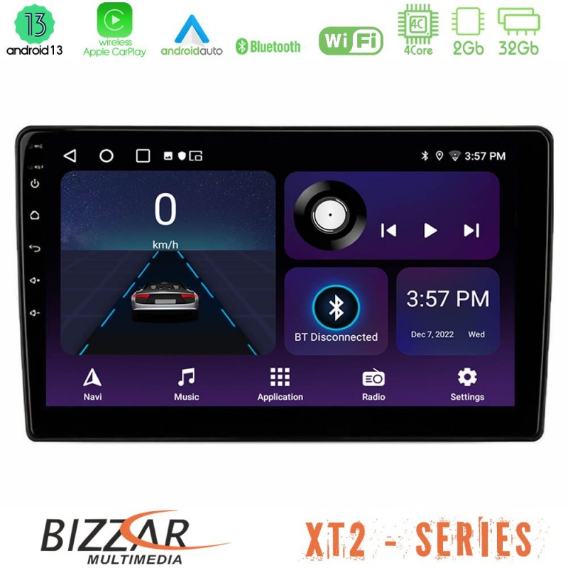 Bizzar XT2 Series Suzuki Celerio 2014-2020 4Core Android13 2+32GB Navigation Multimedia Tablet 9″