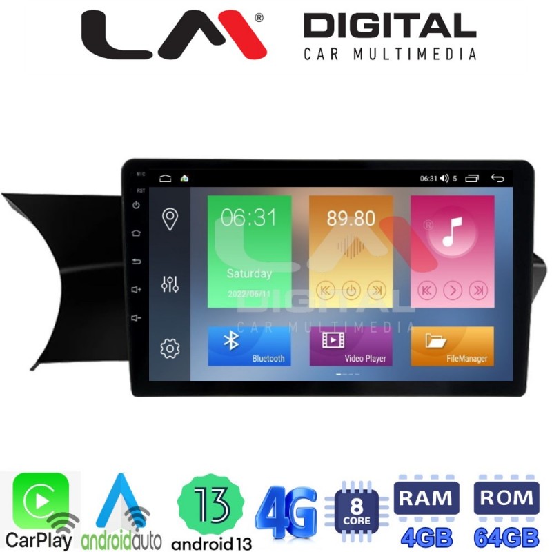 LM Digital - LM ZC8824 GPS Οθόνη OEM Multimedia Αυτοκινήτου για 0 (CarPlay/AndroidAuto/BT/GPS/WIFI/GPRS)