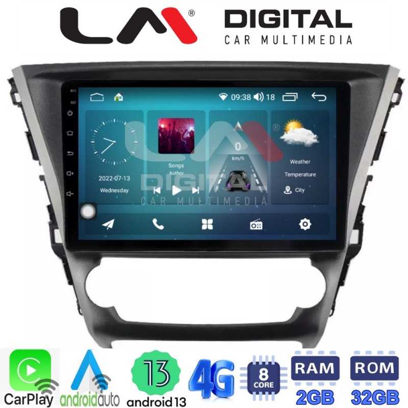 LM Digital - LM ZR8228 GPS Οθόνη OEM Multimedia Αυτοκινήτου για Toyota Avensis 2016 &gt; 2018 (CarPlay/AndroidAuto/BT/GPS/WIFI/GPRS)