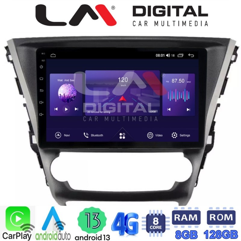 LM Digital - LM ZT8228 GPS Οθόνη OEM Multimedia Αυτοκινήτου για Toyota Avensis 2016 &gt; 2018 (CarPlay/AndroidAuto/BT/GPS/WIFI/GPRS)