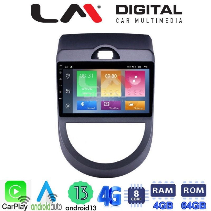 LM Digital - LM ZC8693 GPS Οθόνη OEM Multimedia Αυτοκινήτου για Kia Soul 2009 &gt; 2013 (CarPlay/AndroidAuto/BT/GPS/WIFI/GPRS)