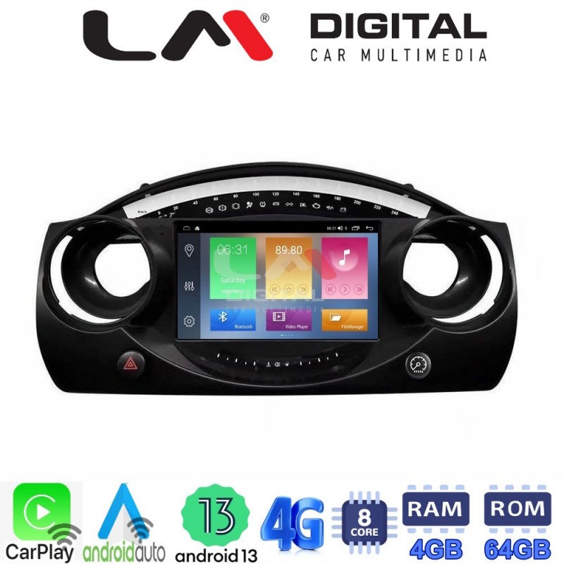 LM Digital - LM ZC8832 GPS Οθόνη OEM Multimedia Αυτοκινήτου για MINI COOPER 2001 &gt; 2007 (CarPlay/AndroidAuto/BT/GPS/WIFI/GPRS)