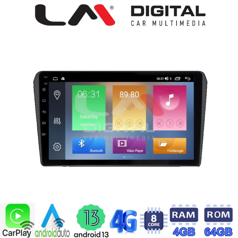 LM Digital - LM ZC8025B GPS Οθόνη OEM Multimedia Αυτοκινήτου για 0 (CarPlay/AndroidAuto/BT/GPS/WIFI/GPRS)