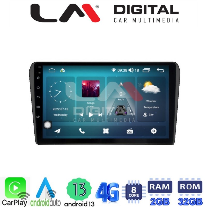 LM Digital - LM ZR8025B GPS Οθόνη OEM Multimedia Αυτοκινήτου για 0 (CarPlay/AndroidAuto/BT/GPS/WIFI/GPRS)