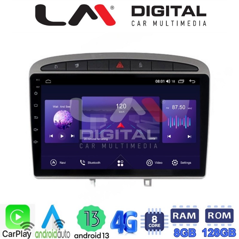 LM Digital - LM ZT8083S GPS Οθόνη OEM Multimedia Αυτοκινήτου για 0 (CarPlay/AndroidAuto/BT/GPS/WIFI/GPRS)