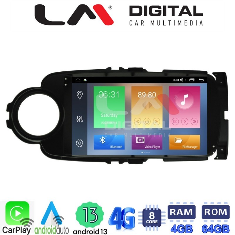 LM Digital - LM ZC8254B GPS Οθόνη OEM Multimedia Αυτοκινήτου για Toyota Yaris 2012 &gt; 2015
Αν το αυτοκίνητο είναι υβριδικό, παρακαλώ ενημερώστε μας πριν την παραγγελία σας. (CarPlay/AndroidAuto/BT/GPS/WIFI/GPRS)