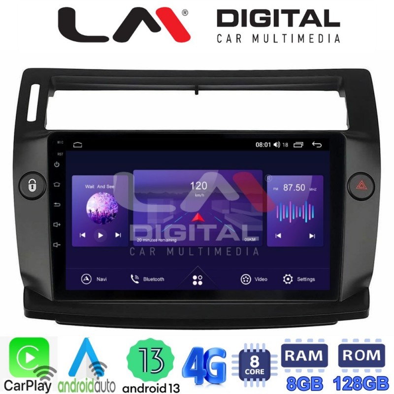 LM Digital - LM ZT8088B GPS Οθόνη OEM Multimedia Αυτοκινήτου για 0 (CarPlay/AndroidAuto/BT/GPS/WIFI/GPRS)