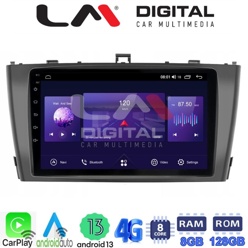 LM Digital - LM ZT8027B GPS Οθόνη OEM Multimedia Αυτοκινήτου για 0 (CarPlay/AndroidAuto/BT/GPS/WIFI/GPRS)