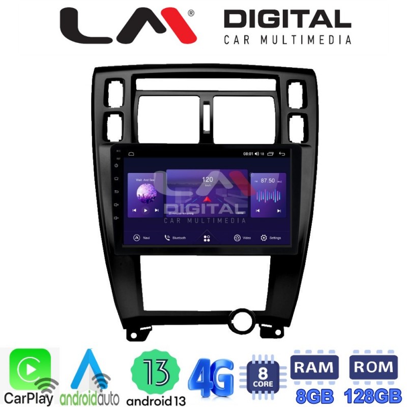 LM Digital - LM ZT8006B GPS Οθόνη OEM Multimedia Αυτοκινήτου για TUCSON 2004 &gt; 2010 (CarPlay/AndroidAuto/BT/GPS/WIFI/GPRS)