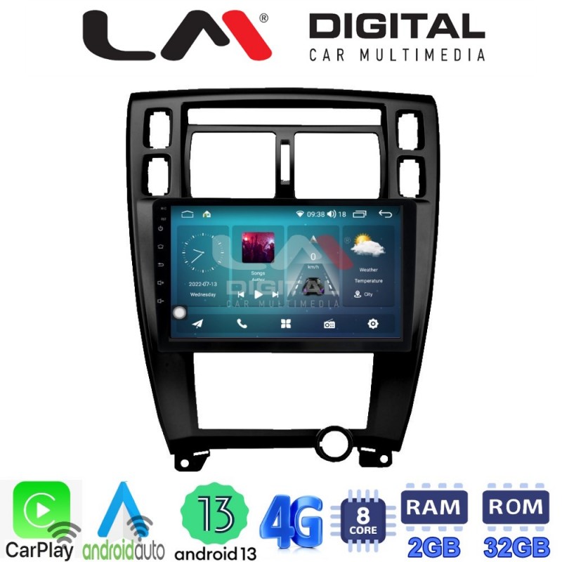 LM Digital - LM ZR8006B GPS Οθόνη OEM Multimedia Αυτοκινήτου για TUCSON 2004 &gt; 2010 (CarPlay/AndroidAuto/BT/GPS/WIFI/GPRS)