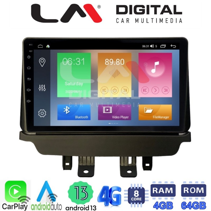 LM Digital - LM ZC8532 GPS Οθόνη OEM Multimedia Αυτοκινήτου για Mazda 2 2014 &gt; (CarPlay/AndroidAuto/BT/GPS/WIFI/GPRS)