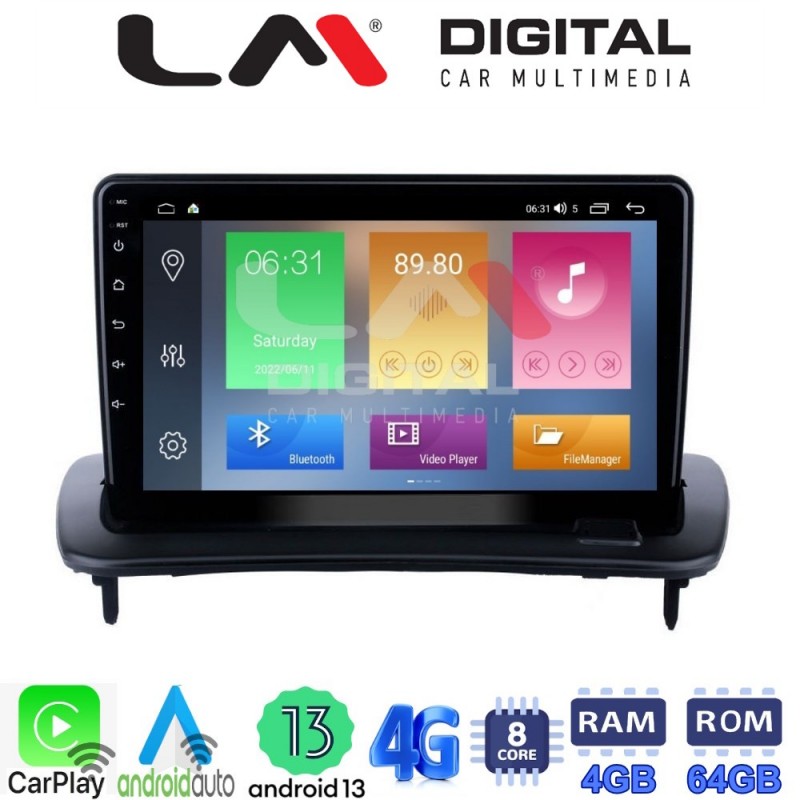 LM Digital - LM ZC8387 GPS Οθόνη OEM Multimedia Αυτοκινήτου για Volvo S40-C30-C70 (CarPlay/AndroidAuto/BT/GPS/WIFI/GPRS)