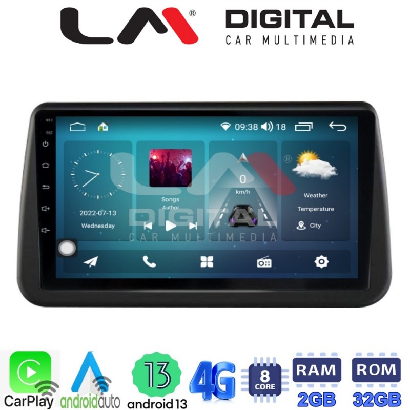 LM Digital - LM ZR8962 GPS Οθόνη OEM Multimedia Αυτοκινήτου για Opel Meriva 2010 &gt; 2017 (CarPlay/AndroidAuto/BT/GPS/WIFI/GPRS)