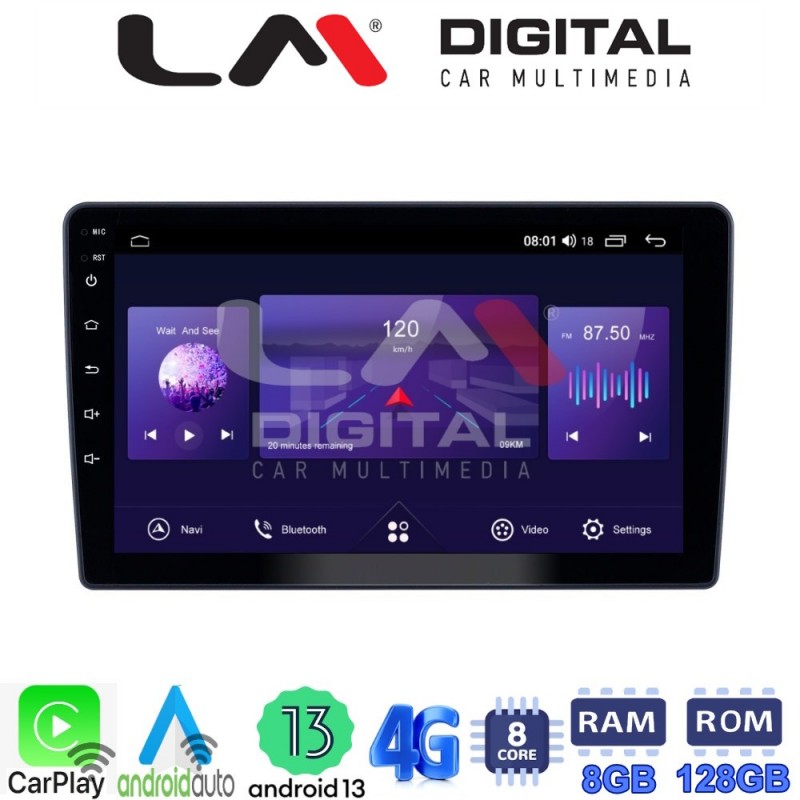 LM Digital - LM ZT8409 GPS Οθόνη OEM Multimedia Αυτοκινήτου για Hyundai H1 2010 &gt; 2018 (CarPlay/AndroidAuto/BT/GPS/WIFI/GPRS)