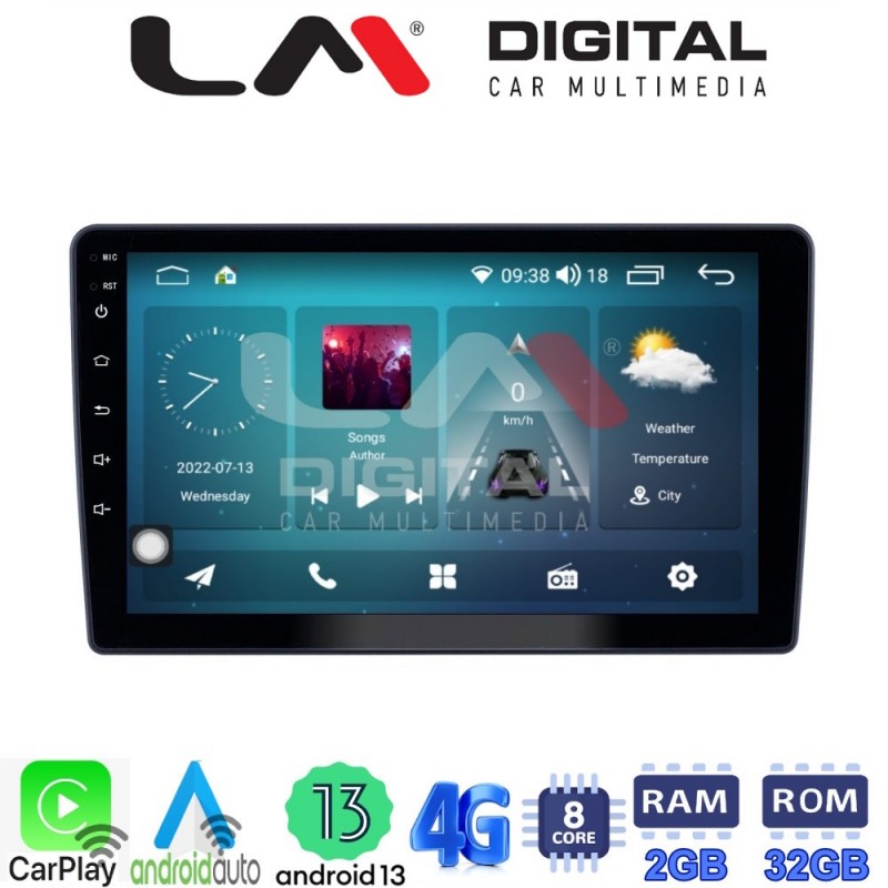 LM Digital - LM ZR8409 GPS Οθόνη OEM Multimedia Αυτοκινήτου για Hyundai H1 2010 &gt; 2018 (CarPlay/AndroidAuto/BT/GPS/WIFI/GPRS)