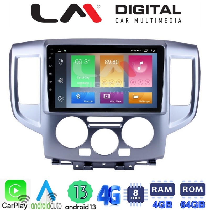 LM Digital - LM ZC8685 GPS Οθόνη OEM Multimedia Αυτοκινήτου για Nissan NV200 2009&gt; (CarPlay/AndroidAuto/BT/GPS/WIFI/GPRS)