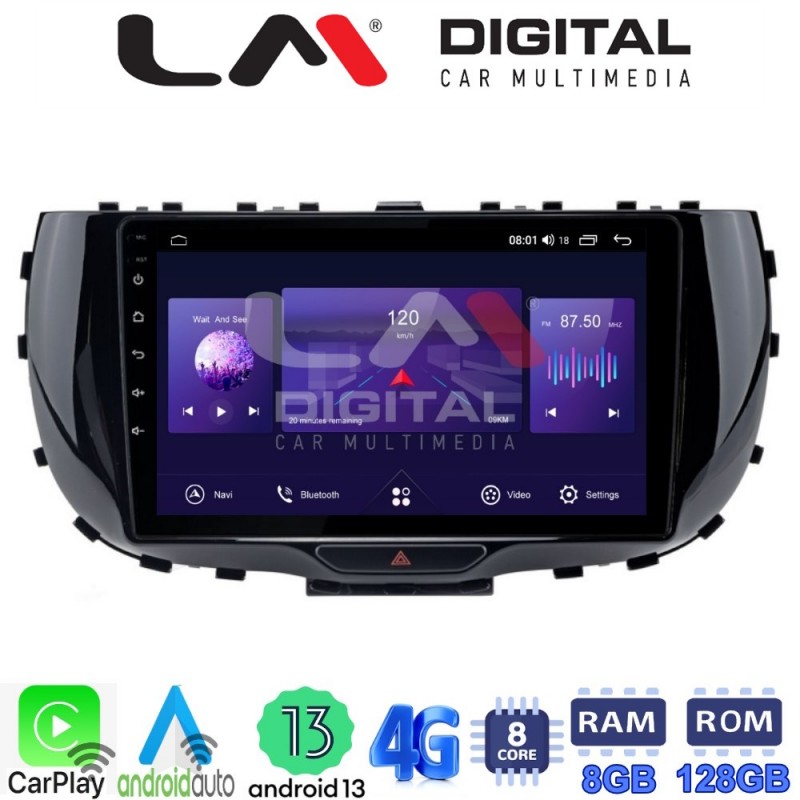 LM Digital - LM ZT8322 GPS Οθόνη OEM Multimedia Αυτοκινήτου για Kia Soul 2019 &gt; (CarPlay/AndroidAuto/BT/GPS/WIFI/GPRS)