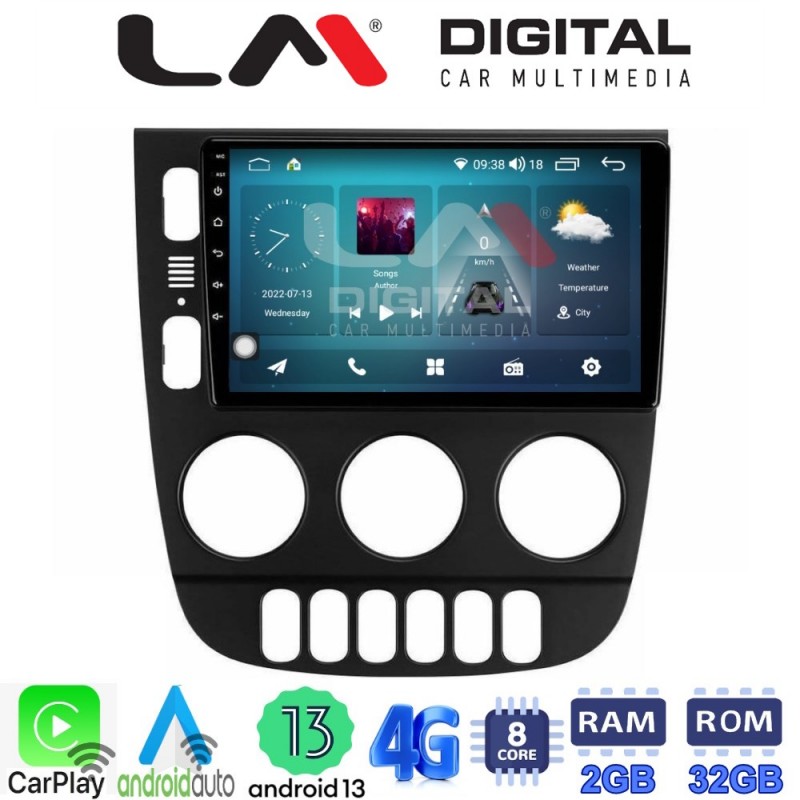 LM Digital - LM ZR8505 GPS Οθόνη OEM Multimedia Αυτοκινήτου για Mercedes ML 1998 &gt; 2005 (CarPlay/AndroidAuto/BT/GPS/WIFI/GPRS)