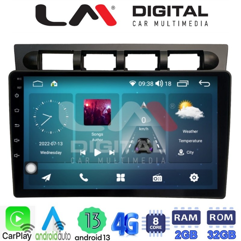 LM Digital - LM ZR8311 GPS Οθόνη OEM Multimedia Αυτοκινήτου για Kia Piccanto 2004 &gt; 2008 (CarPlay/AndroidAuto/BT/GPS/WIFI/GPRS)