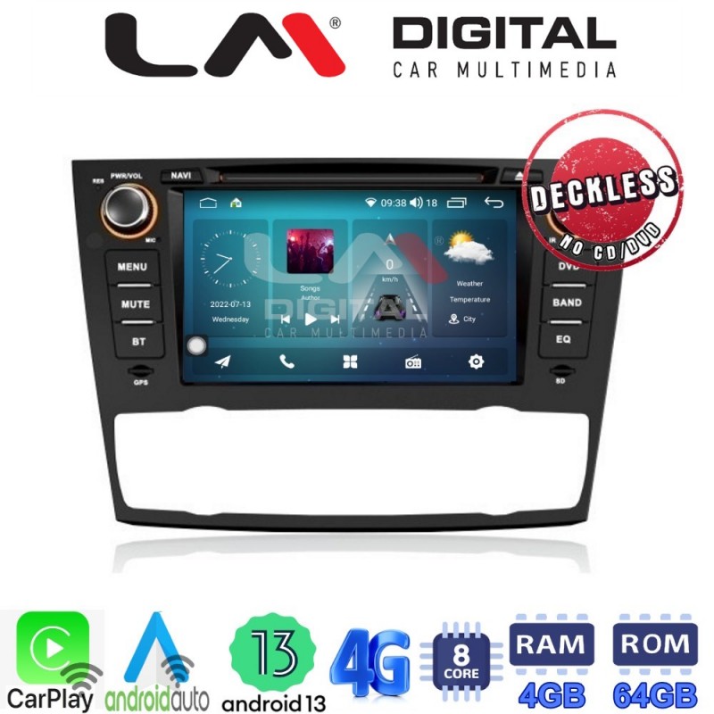 LM Digital - LM C8095 GPS Οθόνη OEM Multimedia Αυτοκινήτου για BMW σειρά 3 (E90-91-92-93) 2005-2012  (CarPlay/AndroidAuto/BT/GPS/WIFI/GPRS)