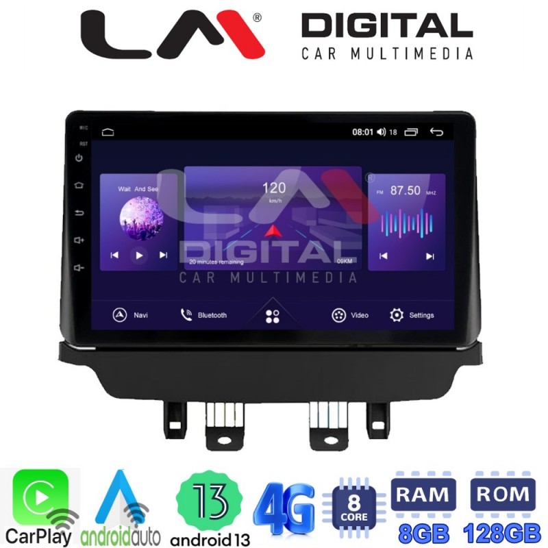 LM Digital - LM ZT8442 GPS Οθόνη OEM Multimedia Αυτοκινήτου για Mazda CX-3 2014 - 2021 (CarPlay/AndroidAuto/BT/GPS/WIFI/GPRS)