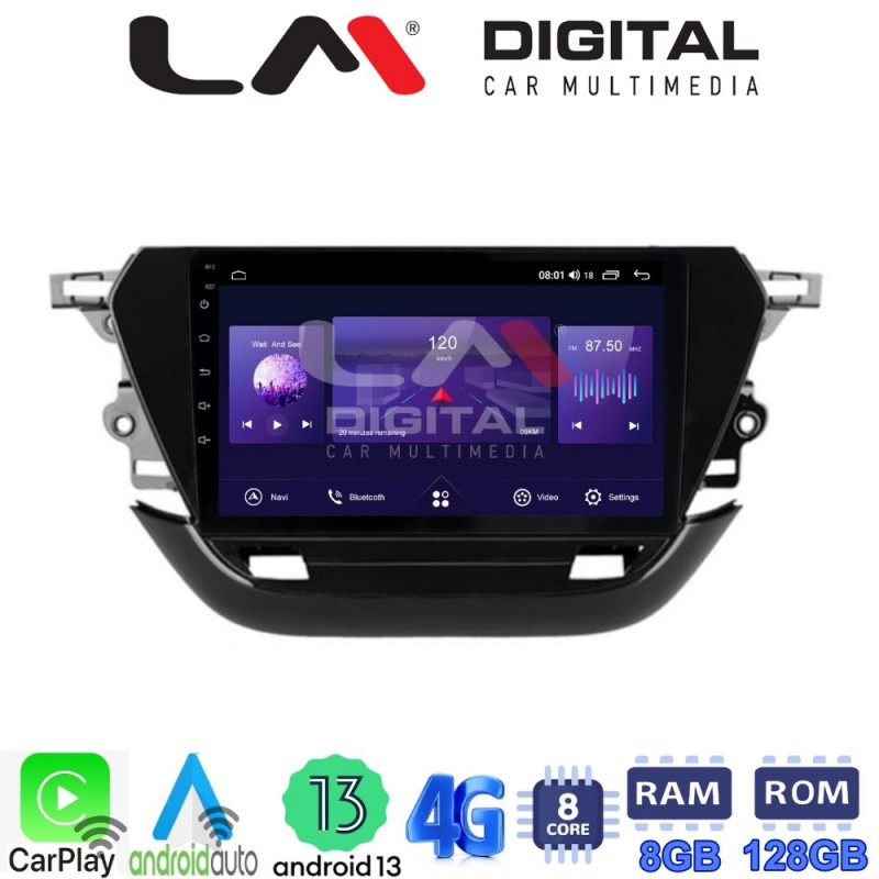 LM Digital - LM ZT8523 GPS Οθόνη OEM Multimedia Αυτοκινήτου για Opel Corsa F 2021 &gt; (CarPlay/AndroidAuto/BT/GPS/WIFI/GPRS)