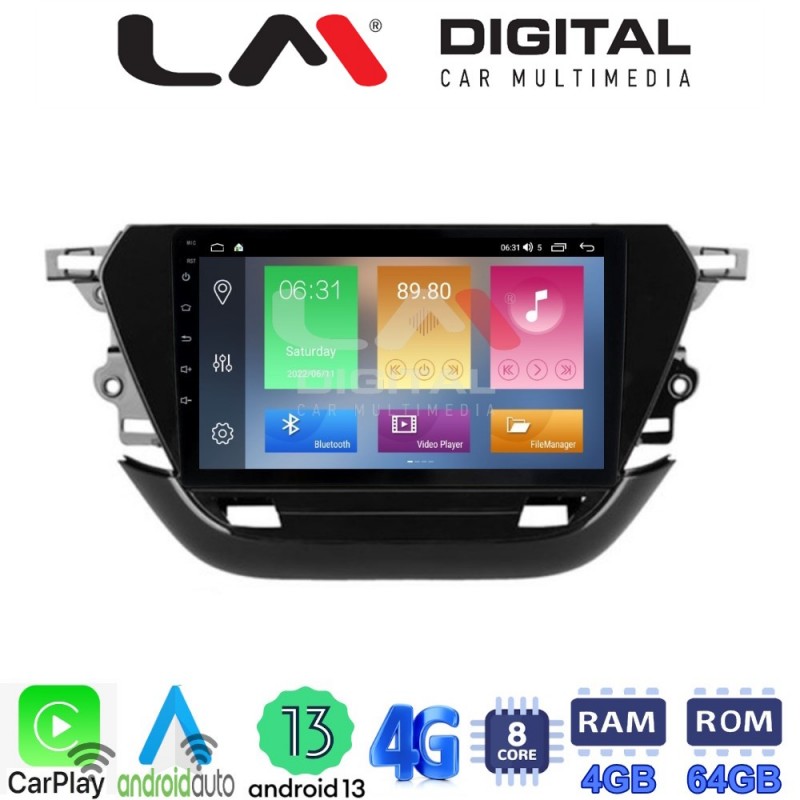 LM Digital - LM ZC8523 GPS Οθόνη OEM Multimedia Αυτοκινήτου για Opel Corsa F 2021 &gt; (CarPlay/AndroidAuto/BT/GPS/WIFI/GPRS)