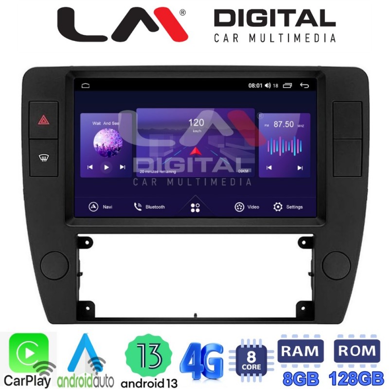 LM Digital - LM ZT8501 GPS Οθόνη OEM Multimedia Αυτοκινήτου για VW Passat 2000 &gt; 2005 (CarPlay/AndroidAuto/BT/GPS/WIFI/GPRS)