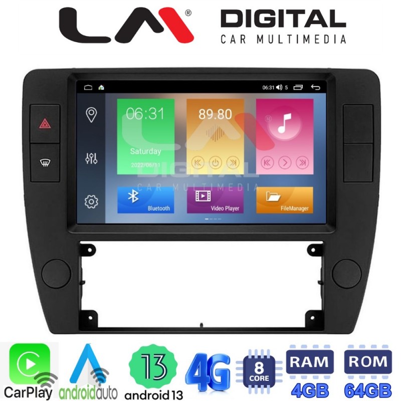 LM Digital - LM ZC8501 GPS Οθόνη OEM Multimedia Αυτοκινήτου για VW Passat 2000 &gt; 2005 (CarPlay/AndroidAuto/BT/GPS/WIFI/GPRS)