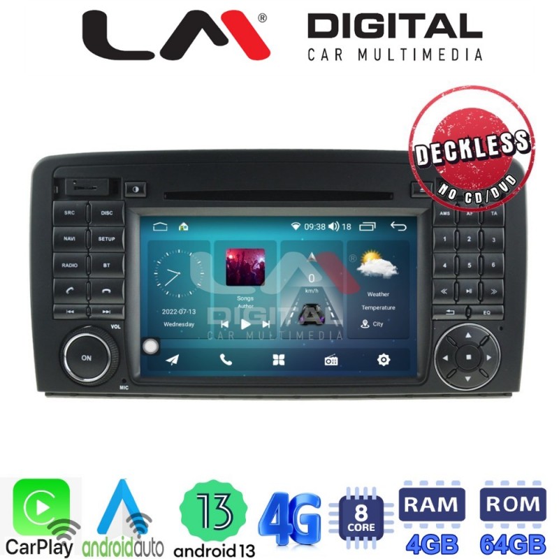 LM Digital - LM C8215 GPS Οθόνη OEM Multimedia Αυτοκινήτου για Benz R-class 2006-2014 (W251) (CarPlay/AndroidAuto/BT/GPS/WIFI/GPRS)