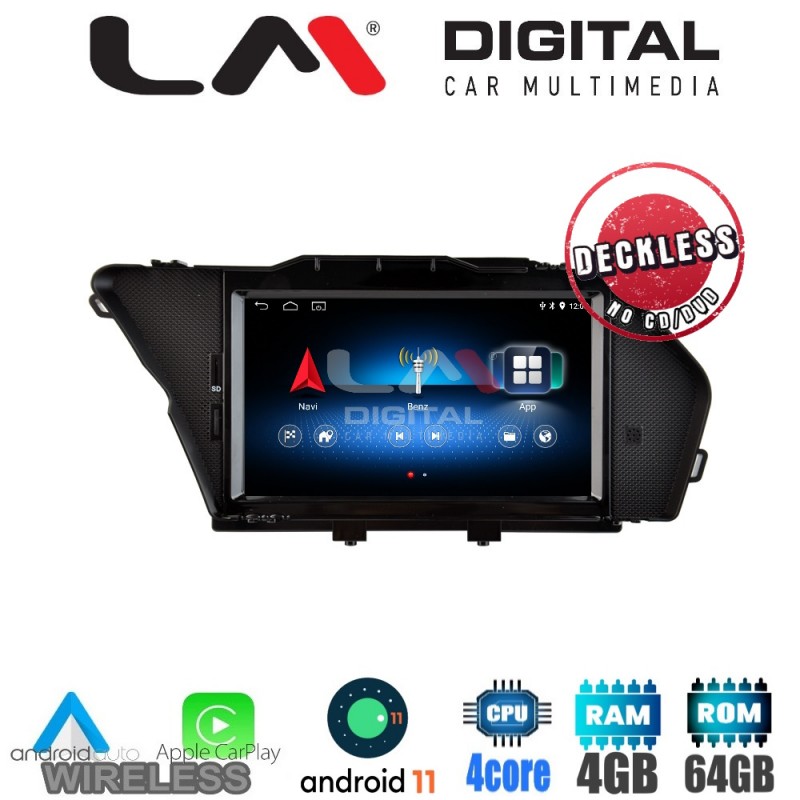 LM Digital - LM F4266 GPS Οθόνη OEM Multimedia Αυτοκινήτου για Benz GLK 300 2008-2013 (CarPlay/AndroidAuto/BT/GPS/WIFI)