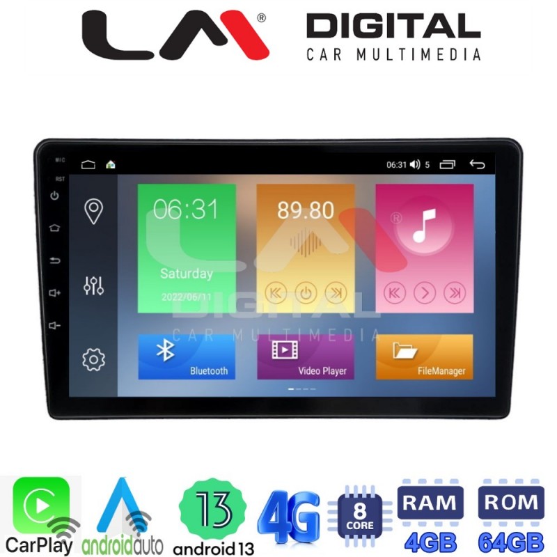 LM Digital - LM ZC8715 GPS Οθόνη OEM Multimedia Αυτοκινήτου για Nissan Navara D40 2006 &gt; 2016 clima (CarPlay/AndroidAuto/BT/GPS/WIFI/GPRS)