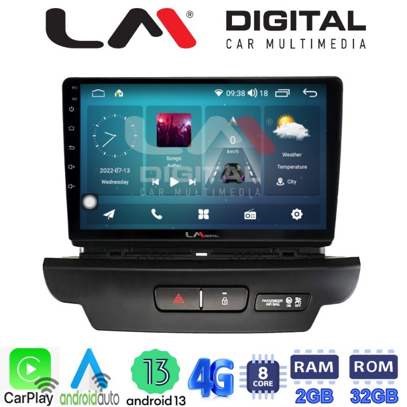 LM Digital - LM ZR8125 GPS Οθόνη OEM Multimedia Αυτοκινήτου για Kia CEED 2018 &gt; 2022 (CarPlay/AndroidAuto/BT/GPS/WIFI/GPRS)