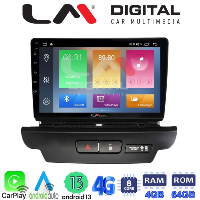 LM Digital - LM ZC8125 GPS Οθόνη OEM Multimedia Αυτοκινήτου για Kia CEED 2018 &gt; 2022 (CarPlay/AndroidAuto/BT/GPS/WIFI/GPRS)