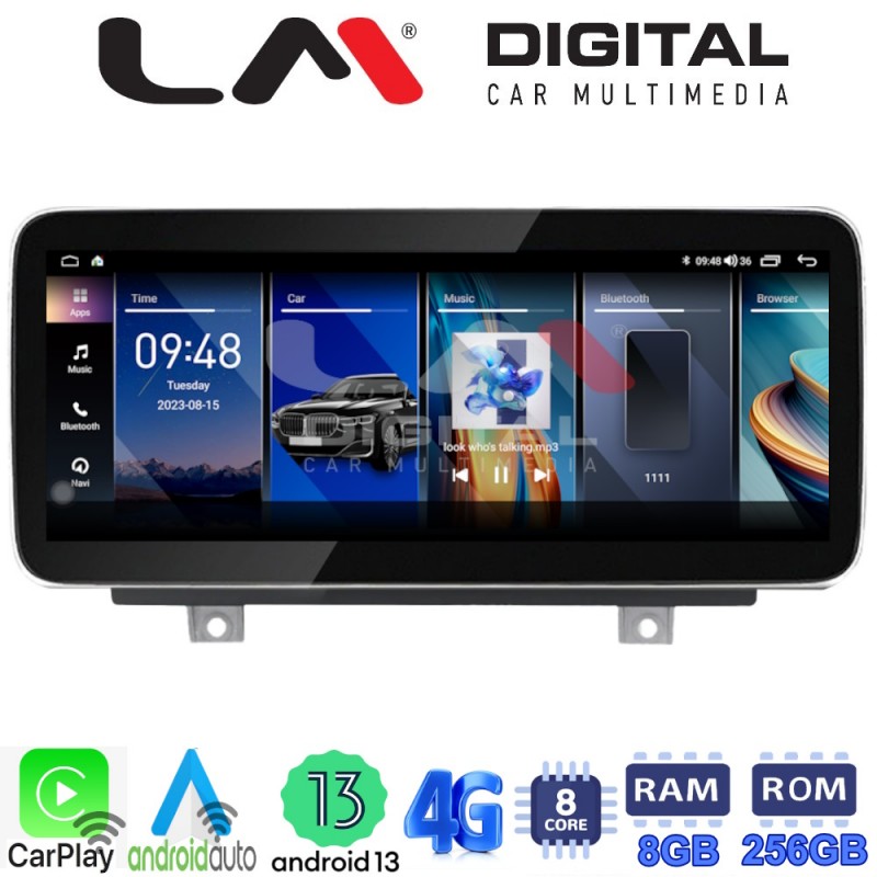 LM Digital - LM GH8 350 CIC Οθόνη OEM Multimedia Αυτοκινήτου για BMW SERIES 3 2010 &gt;(F30 F31,F34,F35,F80)BMW SERIES 4 2013 &gt;(F32,F33,F36,F83)με σύστημα CIC (CarPlay/AndroidAuto/BT/GPS/WIFI/GPRS)