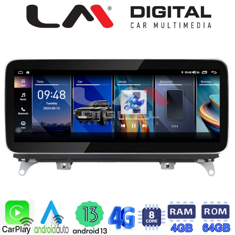 LM Digital - LM GH4 397 CIC Οθόνη OEM Multimedia Αυτοκινήτου για BMW X5 (E70) 2007 &gt; 2009BMW X6 (E72) 2008 &gt; 2009με σύστημα CIC (CarPlay/AndroidAuto/BT/GPS/WIFI/GPRS)