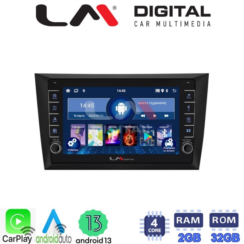 LM Digital - LM ZG4004 GPS Οθόνη OEM Multimedia Αυτοκινήτου για VW Golf 6 2008-2012 (CarPlay/AndroidAuto/BT/GPS/WIFI/GPRS)