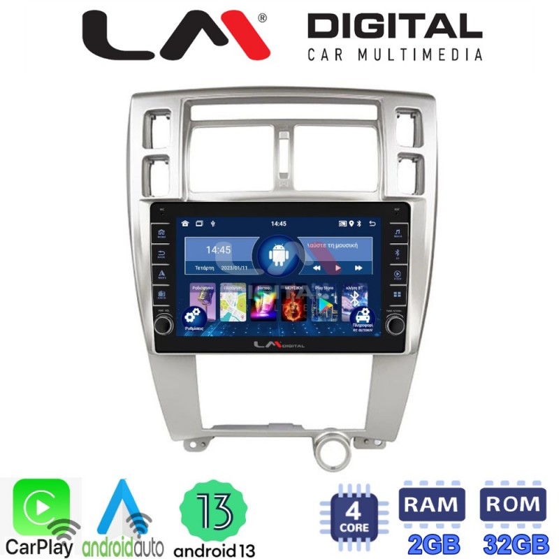 LM Digital - LM ZG4006 GPS Οθόνη OEM Multimedia Αυτοκινήτου για Hyundai Tucson 2004 &gt; 2010 (CarPlay/AndroidAuto/BT/GPS/WIFI/GPRS)